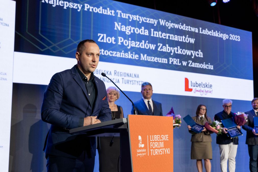 Na zdjęciu Tomasz Pakuła, organizator Zlotu Pojazdów Zabytkowych, foto: materiał nadesłany