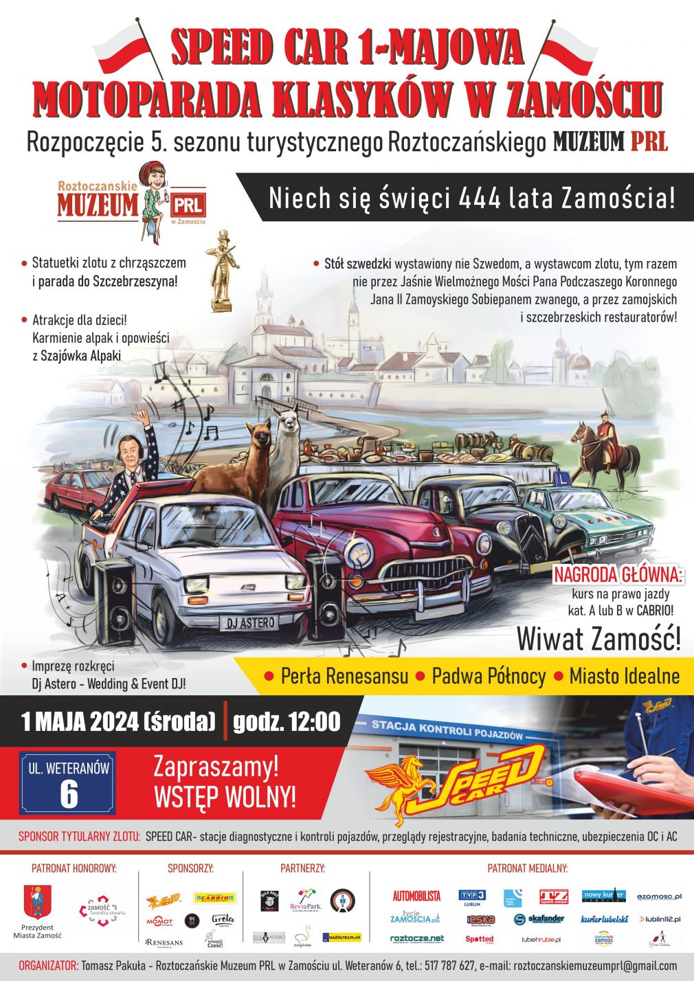 Plakat, materiał nadesłany